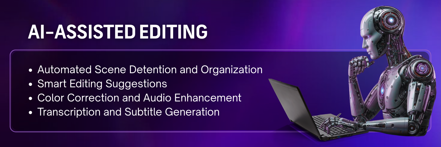 ai assisted editing gstudios india